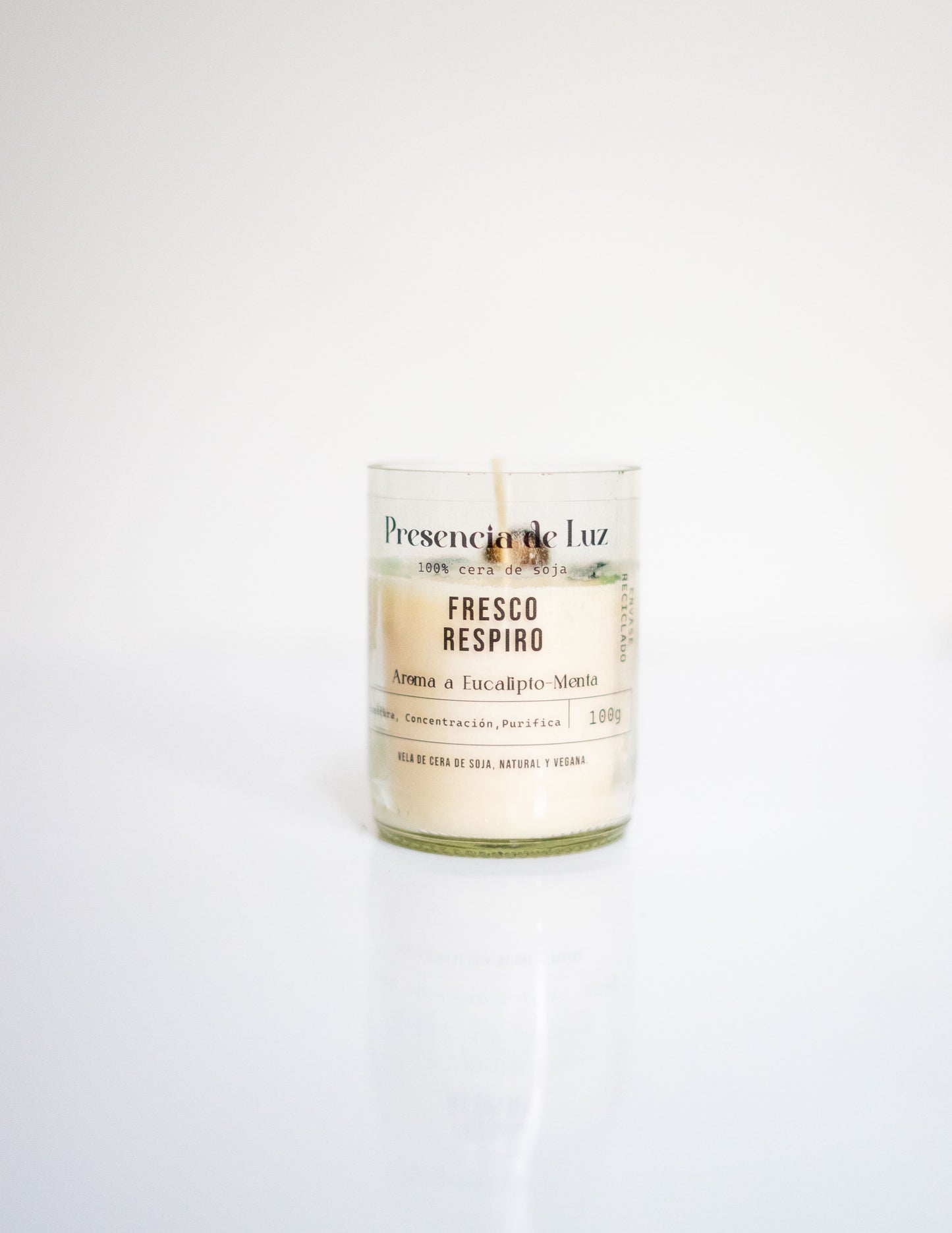 Vela Fresco respiro - Aroma Eucalipto & menta