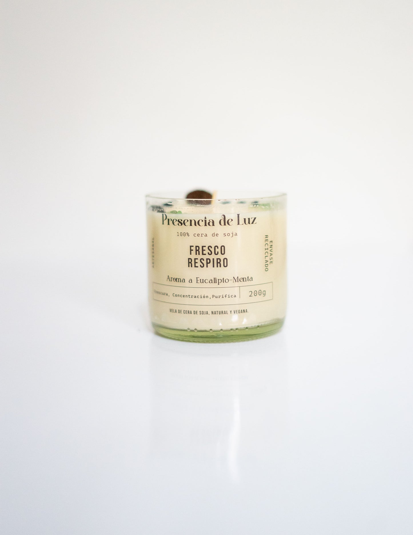 Vela Fresco respiro - Aroma Eucalipto & menta