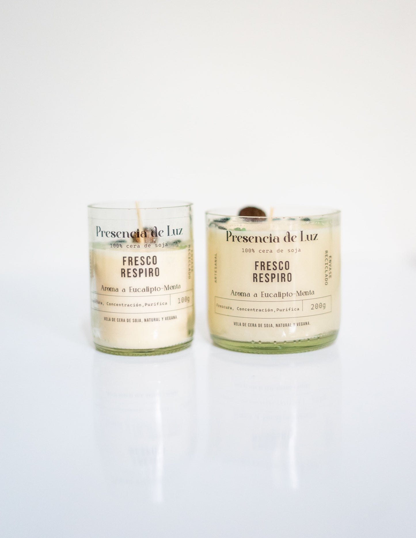 Vela Fresco respiro - Aroma Eucalipto & menta