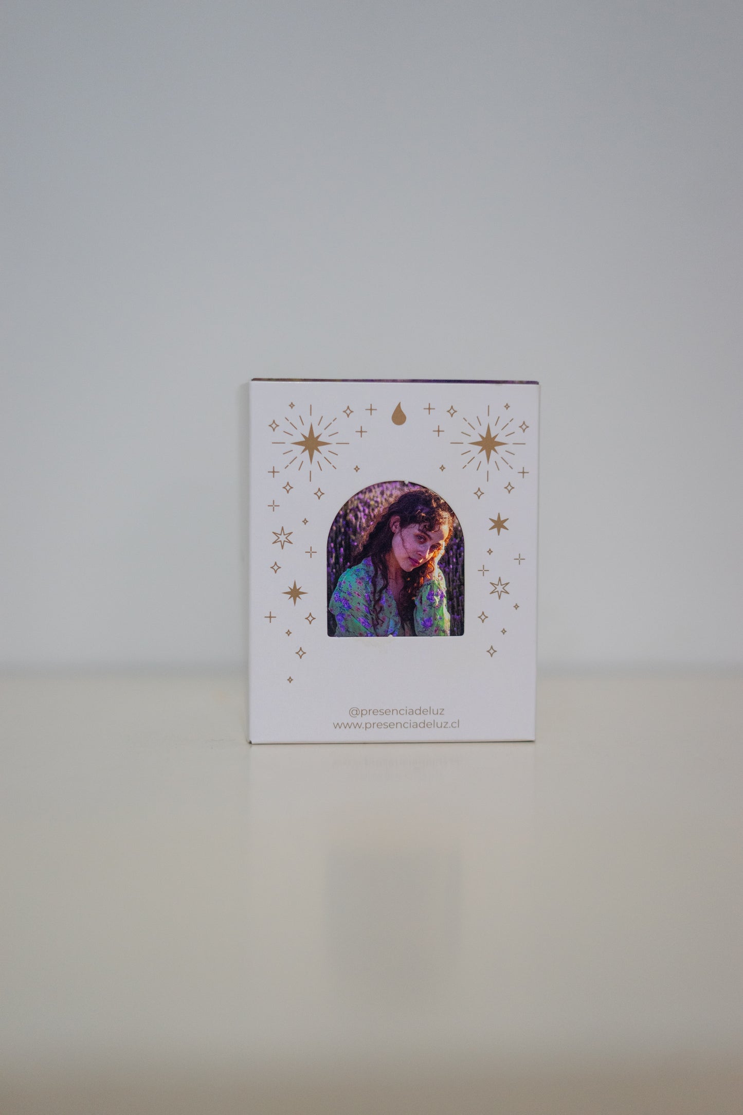 Pack ✨ Luz de luna - Telar decorativo hecho a mano + vela de 200gr de cera de soja.