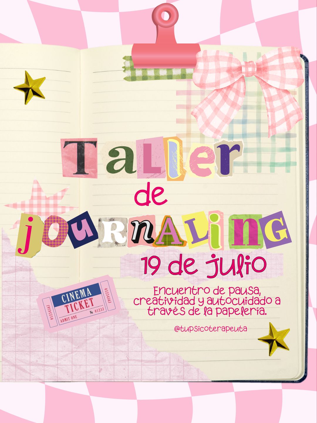 Journaling creativo @tupsicoterapeuta