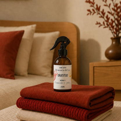 Home spray "GRATITUD"  200 ml - Aroma Granada & piña