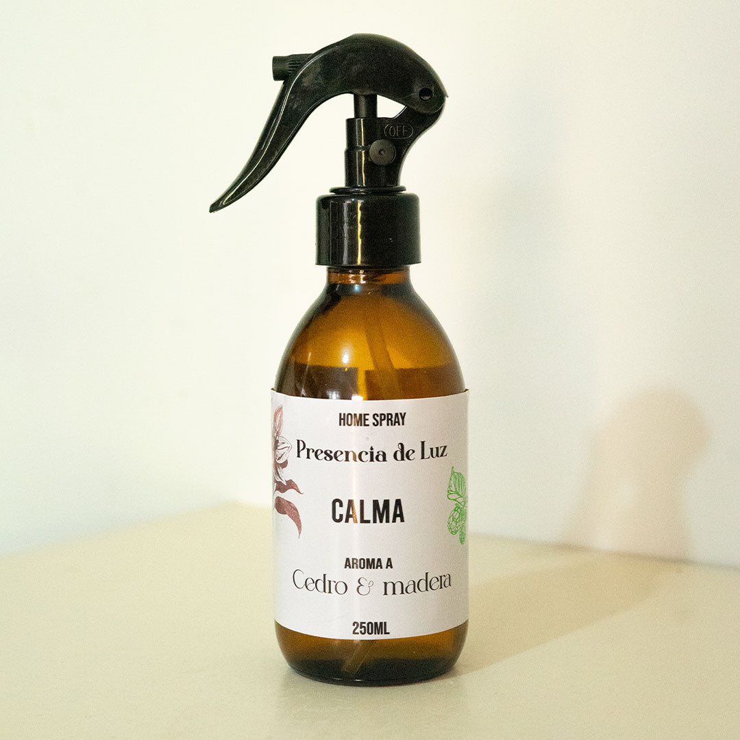 Pack ✨Intenciona tu hogar - CALMA - Home spray y difusor de varillas aroma a cedro y madera