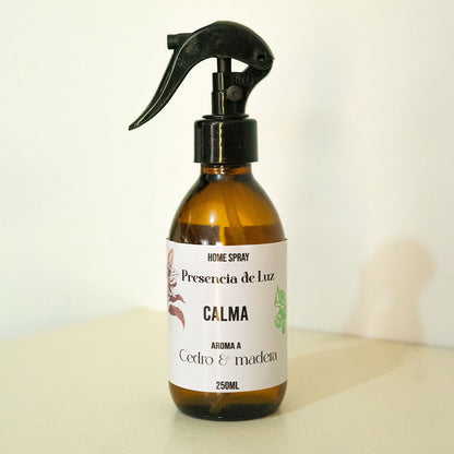 Pack ✨Intenciona tu hogar - CALMA - Home spray y difusor de varillas aroma a cedro y madera