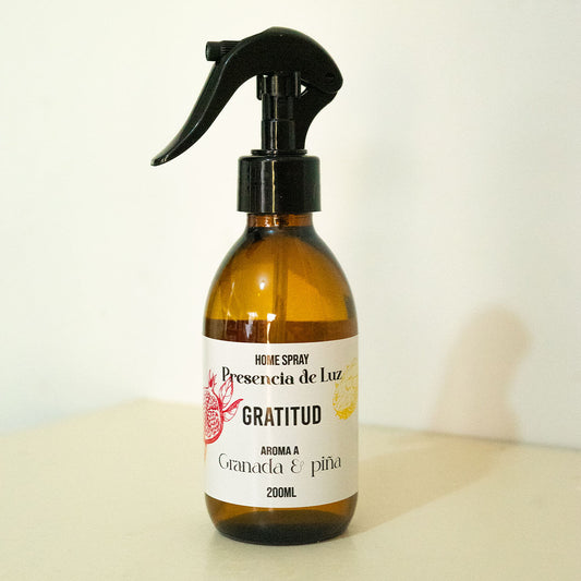 Home spray "GRATITUD"  200 ml - Aroma Granada & piña
