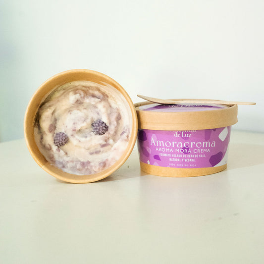 Wax melts - Postre helado - Amoracrema - Aroma a Mora & crema