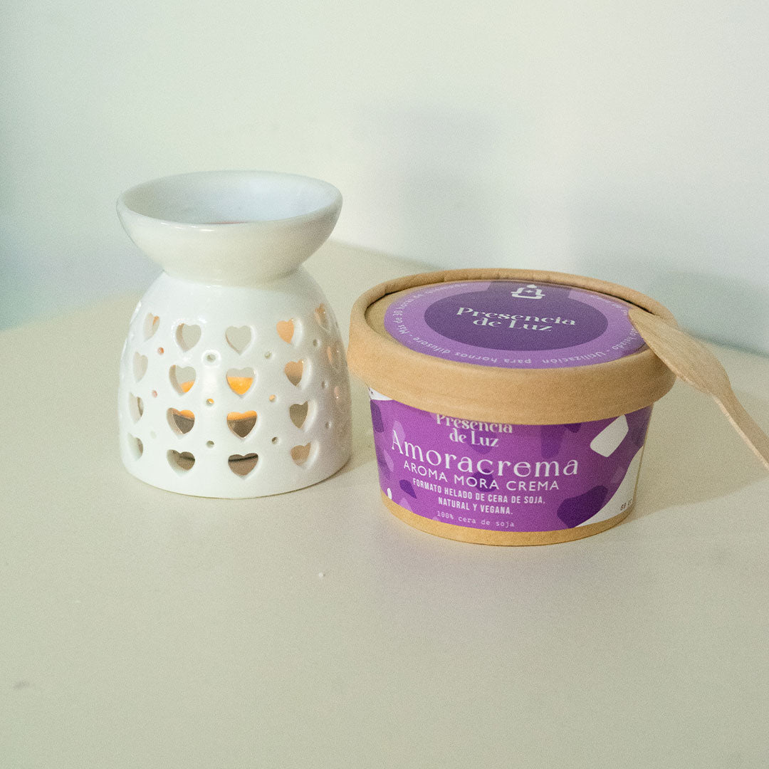 Wax melts - Postre helado - Amoracrema - Aroma a Mora & crema