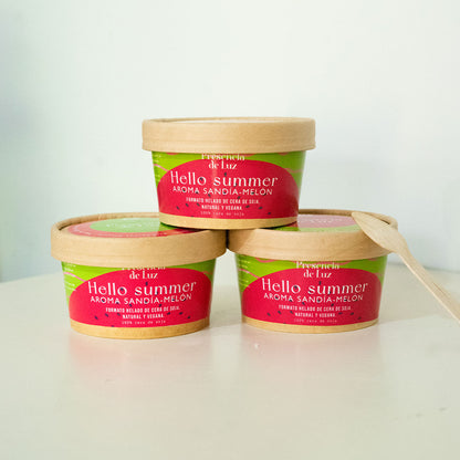 Wax melts - Postre helado - Hello summer - Aroma Sandía & melón