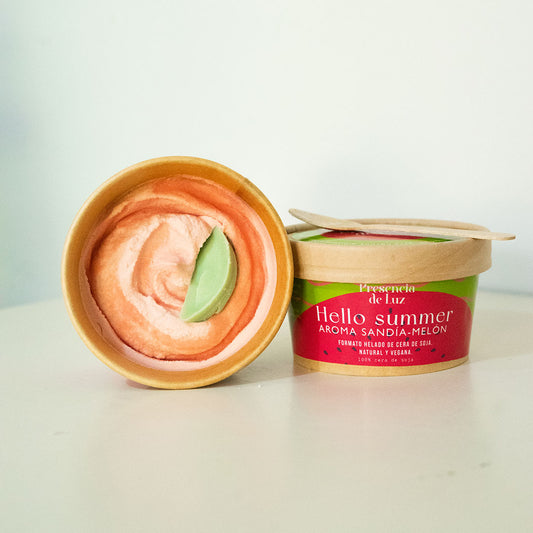 Wax melts - Postre helado - Hello summer - Aroma Sandía & melón